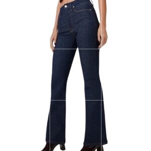 Good American Calic Denim Jeans Size 14 - 18 Dark Wash Stretch NEW NWT Bootcut